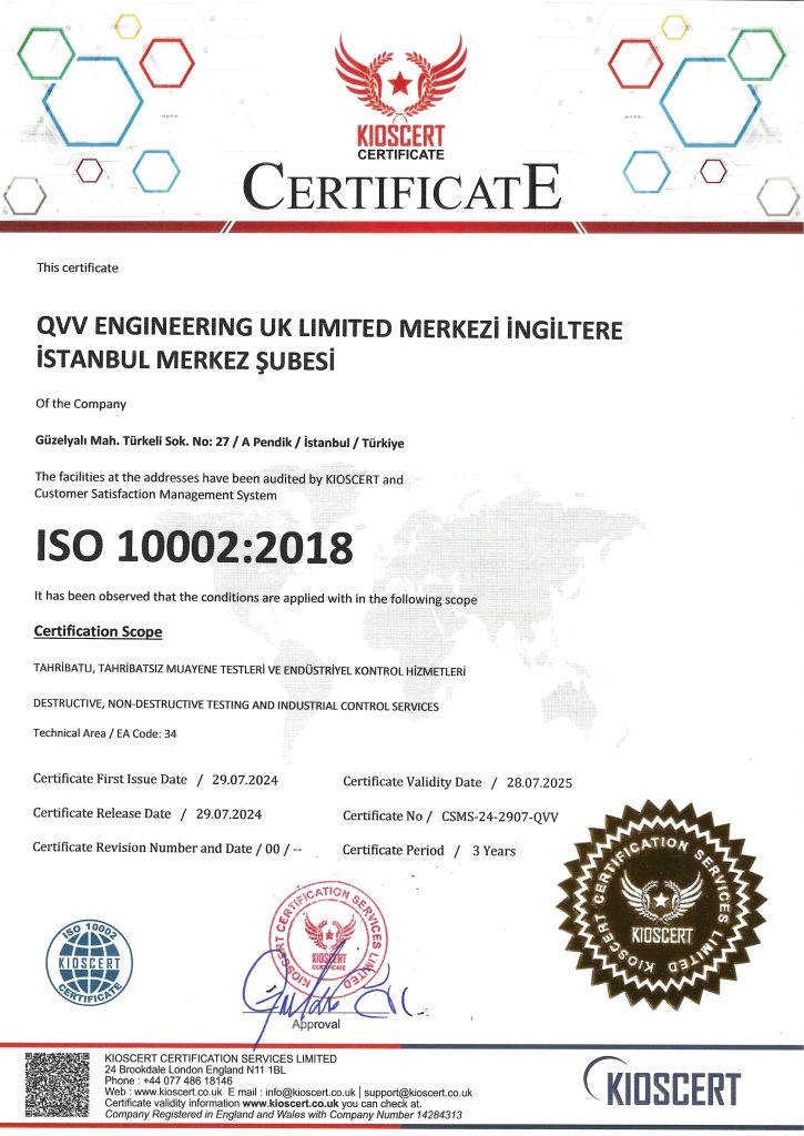 QVV Engineering ISO 10002