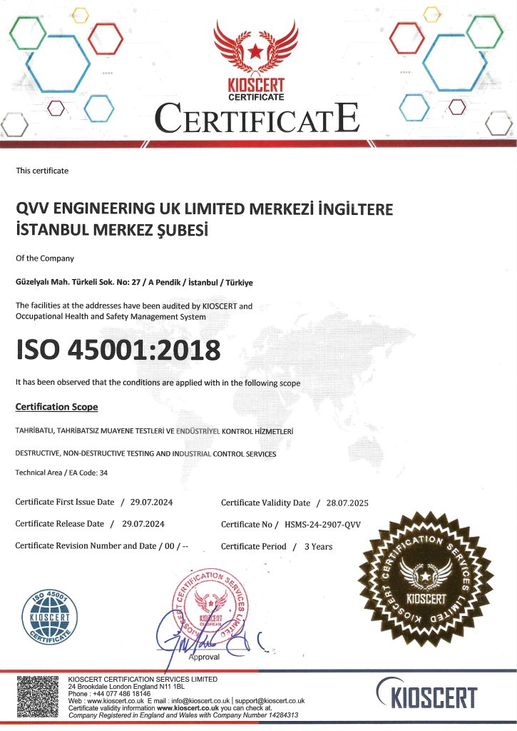 QVV Engineering ISO 45001